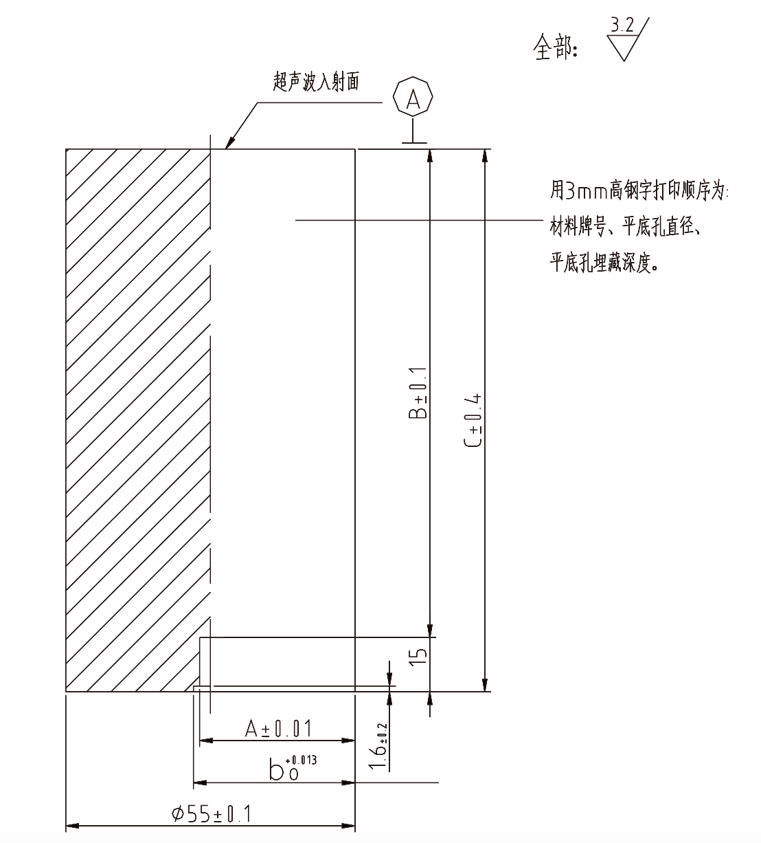 探伤试块